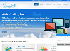 Cloudy IT Web Design
